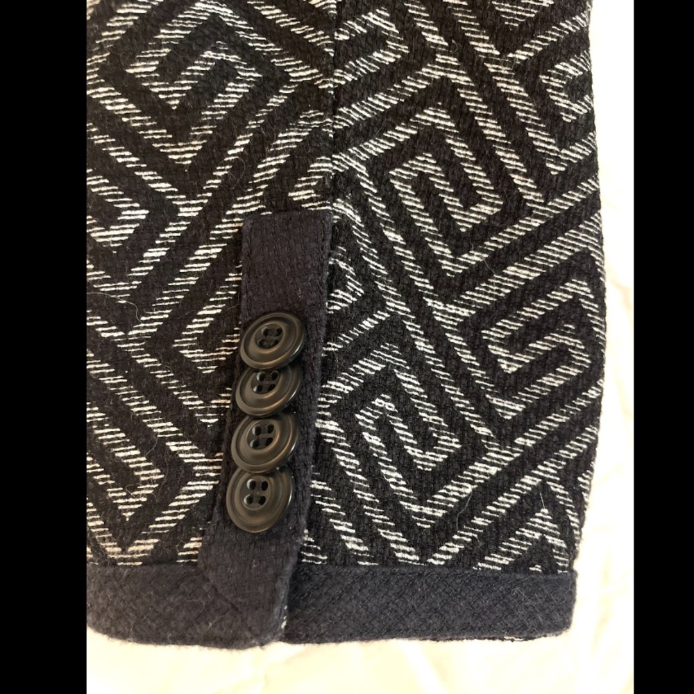 Pendleton Blazer Jacket Womens 14 Multi Geometric… - image 10